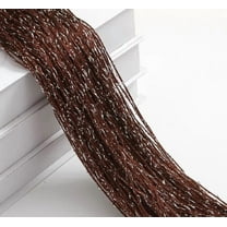 Zhuge Sequin Curtain for Doorway,Door String Curtains, 39x79 inch Hanging,Closet Bedroom Blind Living Room Divider,Window Wall Panel Fringe Backdrops Sheer no Beads Beaded Decorative,Brown