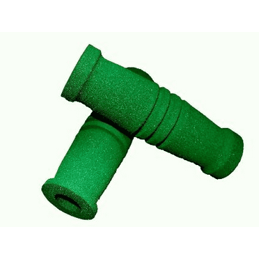 Scooter Bike Bicycle Razor Gym Handle Bar Sponge Grip- Green