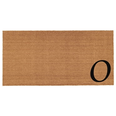 Urban Chic Monogram Doormat, 30" x 48" (Letter O)