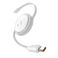 thumbnail image 1 of Cable USB C Baseus Mini retráctil USB C a USB C PD de 100 W, 1 of 7