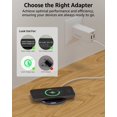 thumbnail image 4 of SHIQI-W1 Wireless Charger, 10W Qi-Certified Charging Pad with Aviation Aluminum Computer Numerical Control Technology Compatible with iPhone 16/16 Plus/16 Pro Max/15 14 13 12 and Samsung Galaxy Serie, 4 of 4