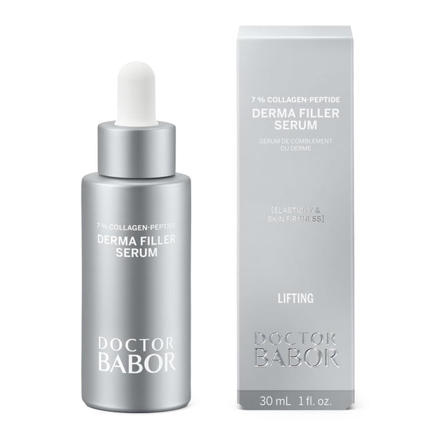 DOCTOR BABOR Lifting Derma Filler Serum Complejo de péptidos de colágeno Firme Suaviza la tez Ácido hialurónico Hidrata y rellena la piel Reduce las arrugas y mejora la textura de la piel 1 oz