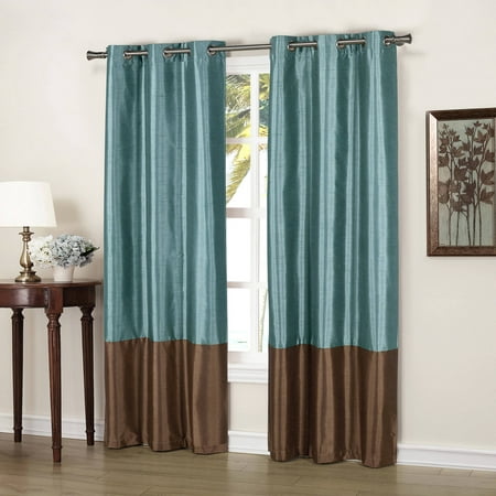 2-Pack Bridgette 37 in. W x 84 in. L Polyester Window Panel in (Best Time Of Year To Purchase Furniture)