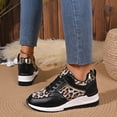 thumbnail image 6 of NOKIO Women's Fashion Sneakers Casual 𝖫a𝖼e Up Athlet𝗂c Shoes Lightweight Skate Shoes Breathable Wide Width Sport Shoes Comfortable Walking Footwear for Commute Sports Workout, 6 of 9