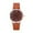 Brown, variant on Hearth & Gear Ladies Watch Clock Silicone Strap Fashion Ladies Watch Quartz Watch Men's Watch Leather Wrist Strap Stretch Watch Bands for Men Light up for Men Couples Light up Bracelets Wristwatch
