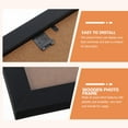 thumbnail image 3 of TABLZONE 5Pcs Picture Hanger Wood Black Memory Display for Tabletop Item, 3 of 5