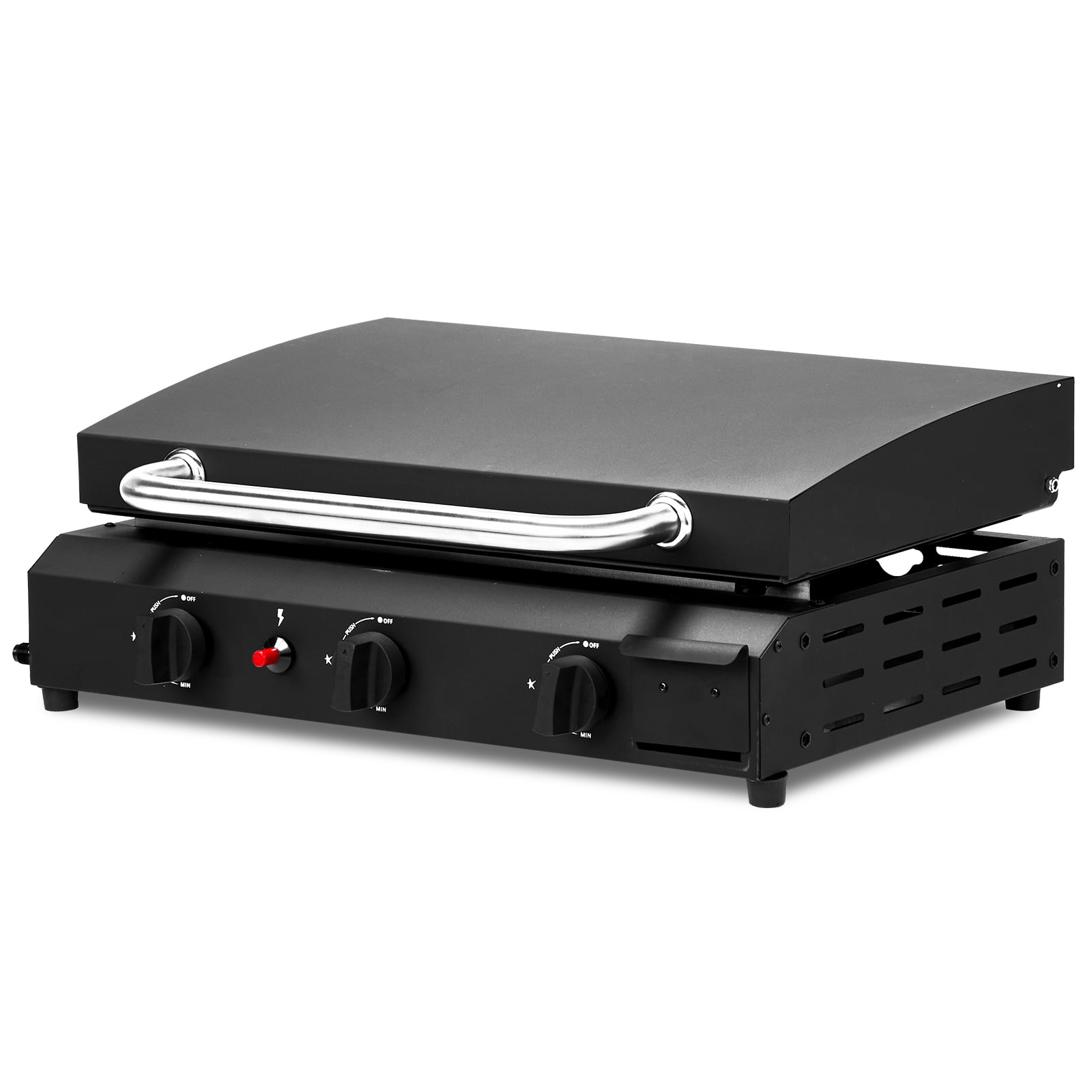UBesGoo Tabletop Griddle Camping Stove Propane Stove Griddle Portable Burner
