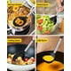 thumbnail image 4 of Juego de utensilios de cocina Bundlepro de silicona, 8 piezas con juego de acero inoxidable, 4 of 8