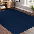 thumbnail image 4 of Beverly Rug Non-Slip Machine Washable 6 x 9 Navy Indoor Area Rugs, 4 of 9