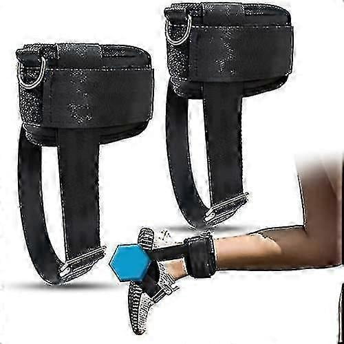 Adjustable Dumbbell Ankle Straps D-rings Weights Leg Extension Training Tibialis Trainer Home Gym Fitness Equipment