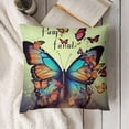 thumbnail image 3 of YINGXI Themed I Know is A Beautiful Place Because They Have My Colorful Decorative Throw Pillow Case for Home Living Room Decor,in Loving Memory of Gift 12x12in, 3 of 5