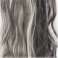 thumbnail image 2 of LELINTA 17 "-24" Curly Full Head Clip in Synthetic Hair Extensions 8 Pieces 18 Clips, 140g-145g 2018 New style, 2 of 3