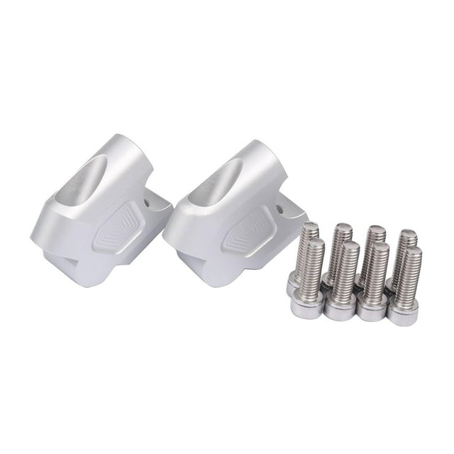 2 piezas de abrazadera de manillar Elevador de manillar ATV para Moto 450MT MT450 MT 450 MT CNC shamjiam
