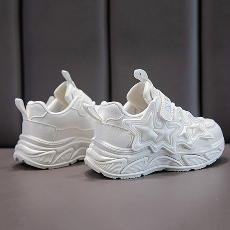 Zanarzt Girls Lightweight Slip On Sneakers Kids Shoes Running