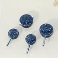 thumbnail image 1 of Utensilios de Cocina perfecl 4 Piezas 1/12 Sartenes en Miniatura Aleación Azul, 1 of 8