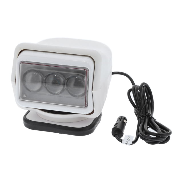 Lámpara de punto de largo alcance, reflector LED con Control remoto, reflector de barco impermeable, luz LED para rendimiento de energía del coche