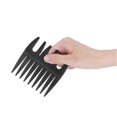 thumbnail image 5 of 5pcs Men Retro Oil Hair Hairdressing Comb Portable Wide Large Tooth Hairstyle Comb, 5 of 5