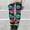 Multicolor, variant on Jacenvly New Athletic Pants Women Loose Women's Fashion Halloween Pumpkin Print Leggings with Yoga Sport Elastic Pants Quick Drying Elastic Waisted Womens Leggings