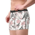 thumbnail image 2 of Pofeuu Paris Print Men’s Boxer Briefs, Moisture-Wicking Underwear, Regular,Trunk-Large, 2 of 5