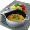 thumbnail image 4 of Chantal TC32-280 FG 7qt Round Enamel Dutch Oven-Fade Grey Cast Iron Cookware, 7 quart capacity, 4 of 4