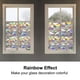 thumbnail image 5 of Película de Privacidad para Ventanas, Calcomanías de Vidrio Templado 3D, Bloqueo de Sol, Adhesivos Estáticos para Ventanas, 11.8x78.7 Pulgadas, 5 of 7