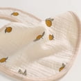 thumbnail image 2 of Babero en forma de U de gasa de algodón de seis capas, toalla para la saliva de los niños, babero para comer para bebés, toalla de leche antiescupir para bebés, babero con hebilla en la espalda, 2 of 3