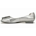 thumbnail image 3 of Franco Sarto Women's Tahlia Ballet Flat Dark Silver 7.5M, 3 of 5
