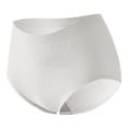 thumbnail image 4 of GEWSEY Women Shapewear Tummy Control Underwear,High Waisted Body Shaper Panties,Seamless Brief Girdle Panty for Women (Grey, L), 4 of 4