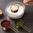 thumbnail image 4 of Birdeem Measuring Cup & Spoon Set, Stainless Steel, 9.05"X5.9"X3.14" Size, Suitable for Coffee & Baking, 4 of 8