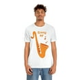 thumbnail image 5 of Saxy Af Saxophone Music Fashion Unisex Jersey Short Sleeve All Sizes Tee, 5 of 10