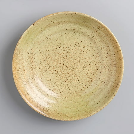 

Homeex Underglaze Ceramic Fried Rice Plate Yellow sand