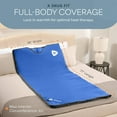 thumbnail image 4 of LifePro RejuvaWrap Infrared Sauna Blanket – Portable Far Infrared Heating Blanket for Detox & Weight Loss – Adjustable Heat Settings - Blue, 4 of 10