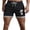 Black@GC@, variant on CONZONE Mens Casual Shorts Elastic Waist Summer Shorts for Men Hawaii Graphic Y2K Lightweight Loose Fit Vacation Beach Shorts With Pockets