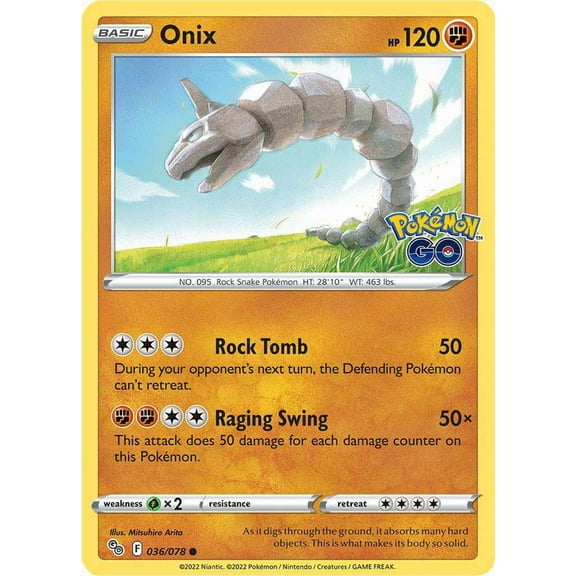 Pokemon GO Onix #36