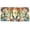 Different Flower and Leaf, variant on Haosy 2 Panels Rod Pocket Tier Curtains 27 x 24 Light Filtering Privacy Semi Sheer for Kitchen Bathroom, Dark Mysterious Swirling Plants