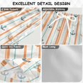 thumbnail image 2 of FORMRS Boys Swim Trunks Quick Dry Mesh Liner Boardshorts Sizes XS-XL, Beige Nautical Pattern, 2 of 7