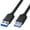 1.5m, variant on USB3.0 Data Cable USB3.0 Male to Male Extension Cable for Rapid File Exchange Supports Wide Ranges of Device