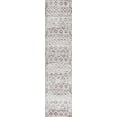 thumbnail image 4 of JONATHAN Y MOROCCAN HYPE 2 x 8 Runner Rug, Amanar Tribal Geometric - Brown/Ivory, MOH503A-28, 4 of 9