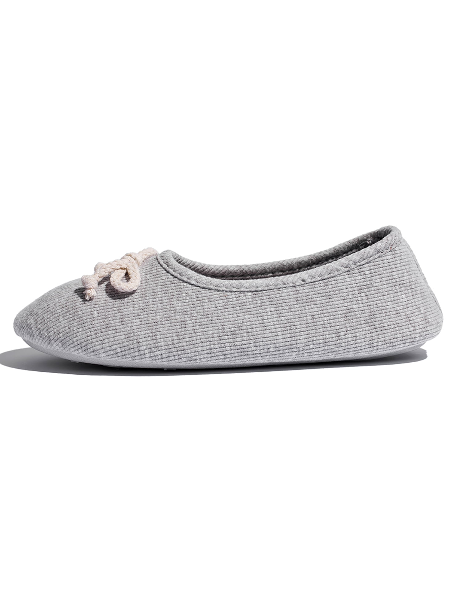 NK Fashion - NK FASHION Memory Foam Slippers Comfort Knitted Cotton Closed Toe Non-Slip House 