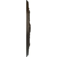 thumbnail image 4 of Ekena Millwork 27"OD x 1 1/8"P Flower Ceiling Medallion (Fits Canopies up to 3 7/8"), Hand-Painted Stone Hearth Crackle, 4 of 6