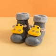 thumbnail image 2 of Xfvqtps Infant Boys and Girls Socks Shoes Animals Cute Velvet Keep Warm Indoor Non Slip Winter Cotton Shoes Baby Floor Shoes Children Shoes Gray, 2 of 6