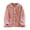 A-027 Pink, variant on Ladies Fleece Lined Wool Flannel for Women Long Sleeve Warm Thick Fuzzy Cardigan Plain Fall Winter Button 2026 Clothing Country Concert