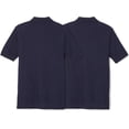 thumbnail image 2 of French Toast Boys Uniform Polo 2 Pack Short Sleeve Pique, 2 of 8