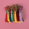 thumbnail image 1 of unbranded 100Ud Tasseles De Seda Para Llaveros Y Manualidades Colores Surtidos Premium, 1 of 4