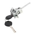 thumbnail image 1 of Conjunto de barril de cilindro de cerradura de puerta delantera kusrkot ajuste de Metal lado izquierdo del conductor cilindro de la cerradura, 1 of 7