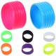thumbnail image 1 of 8 anillos de silicona para raquetas de bádminton y tenis, bandas antideslizantes para sobregrip., 1 of 8
