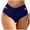 Navy, variant on Sopiago Womens Bikini Bottom Twist Front Cheeky Swimsuit Bottoms for Women Ruched Bathing Suit Bottoms Navy,XXL
