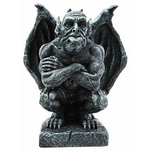 Winged Watchman Gothic Troll Gargoyle Decorative Figurine 6.5" Tall