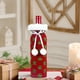 thumbnail image 5 of Adornos navideños, adornos navideños, regalos navideños, juego de botellas de vino, adornos navideños, bolsa de terciopelo para botellas de vino, juego de vino navideño, funda para botella de vino par, 5 of 7
