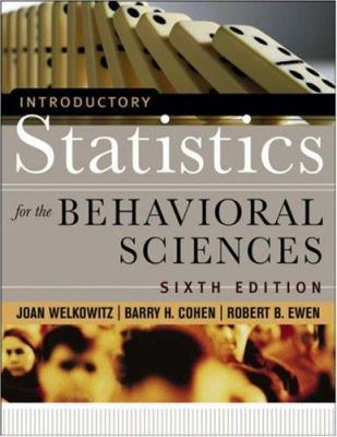 Pre-Owned Introductory Statistics for the Behavioral Sciences ...